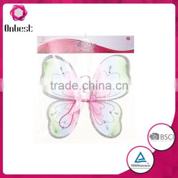 Hot selling Rainbow18*22 princess fairy wing for girls Popular butterfly wings