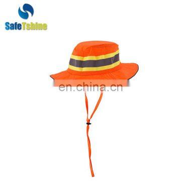 newly designed reflect light bamboo fan hat