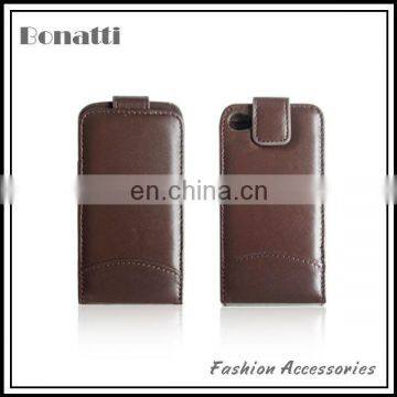 High quality leather mobile phone case with card holder