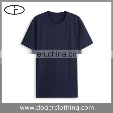 Navy color mens combed cotton tshirts good quality