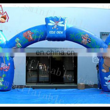 Green animal zoon inflatable arch