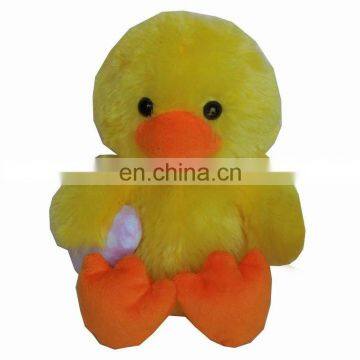 New Easter plush toy stuffed duck toy yellow plush toy E0035