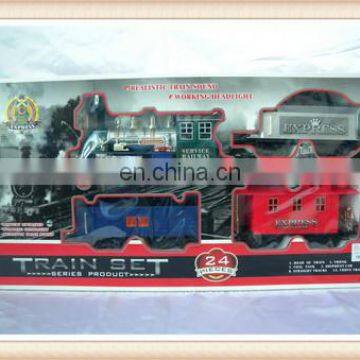 Hot sale kids electric toy train sets