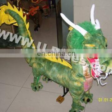 Green Dinosaur animal head walking sticks