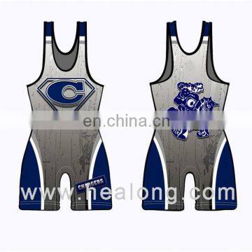 Healong Fully Sublimated Plus Size Wrestling Singlets Free Sample