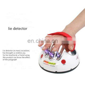 Polygraph Funny Adjustable Adult Polygraph Test Electric Shock Lie Detector Shocking Liar truth or Dare Game consoles