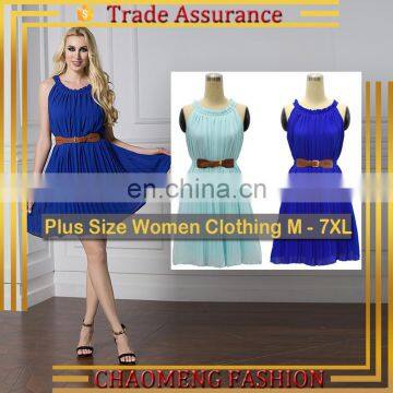 9033# Sundress Chiffon Maxi Dresses Women Summer Short Chic Curvy Fashion Beach Maternity Casual Plus Size Dress