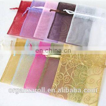 China cheap personalized silk wholesale organza bag