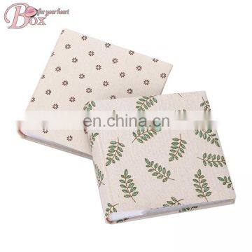 Fabric Covered Plastic Sheets Paper Photo Album