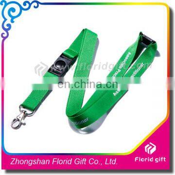 Promotional gifts branding silk printing rotating cheap lanyard