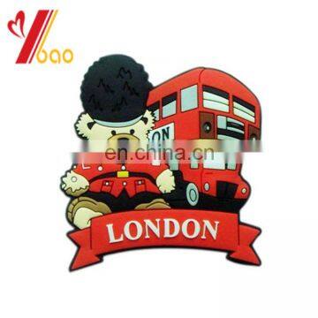 Customized 3D fridge magnet/PVC 3d magnet fridge