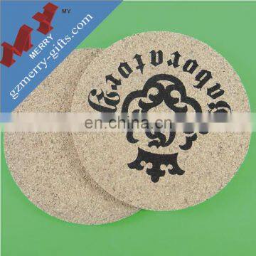 Custom shapes promotional gifts cork coaster for sale