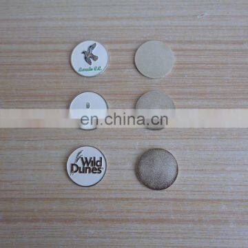 Custom Imprint Logo Metal Charm For Golf Club