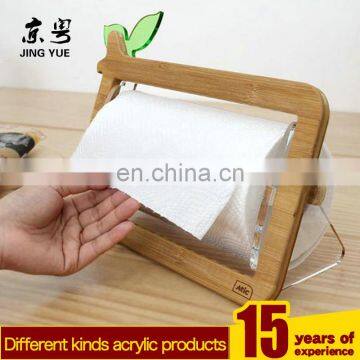 Customized rotating pmma plexiglass acrylic tissue napkin holder