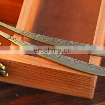 Custom Metal Bookmarks Antique Metal Bookmarks With Animal Charms Vintage Bookmarks photo-3