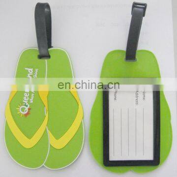 Customed Plastic PVC material luggage tag or bag tag or name tag