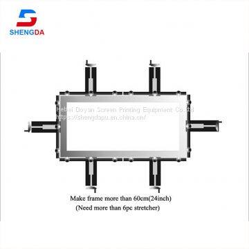 60x60cm manual screen printing mesh stretcher