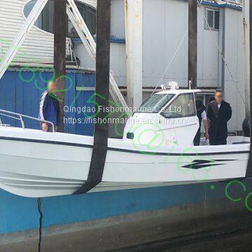 Fiberglass Speed Boat Twin Engines