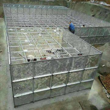 Factory Manufacture Price Hot Dip Galvanized Water Storage Tanks photo-4
