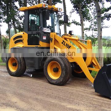 High Quality ZL10F Small Articulated Wheel Loader With Low Price