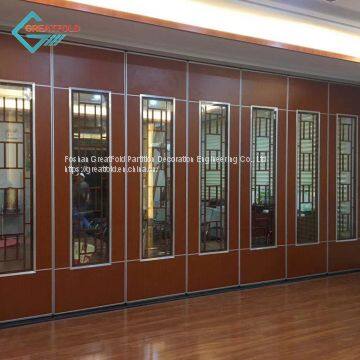 Hot Selling Fabric Leather Sliding Folding Partition Wall Prices