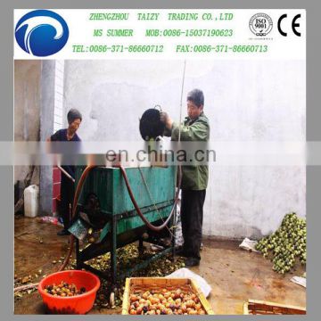 2016 new type green walnut peeling machine | small walnut shelling machine with factory price