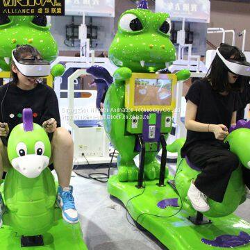 Virtual Reality Alliance 9D VR Simulator Kids Indoor Kids Amusement Rides For Sale
