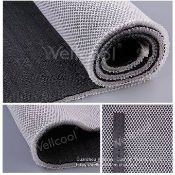 OEM One Close One Hexagon 10mm Thickness Flame Retardant 3d Polyester Padded Air Spacer Mesh Fabric for Car Seat Cushion photo-2