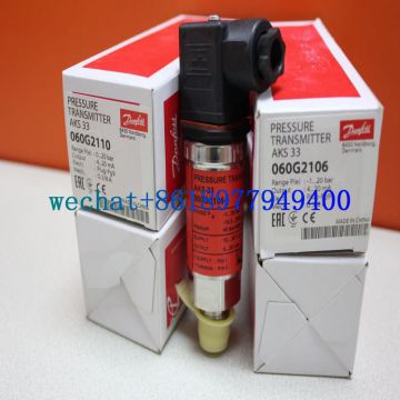 Danfoss types AKS32/060G2006,AKS33/060G2105 Pressure transmitter