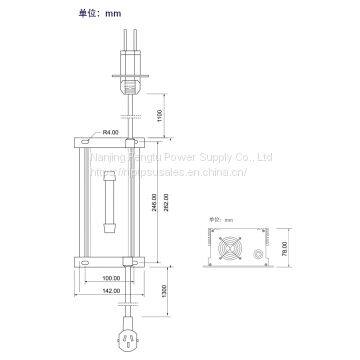 1.1kw Series 48V15A Sealed Portable Charger photo-2