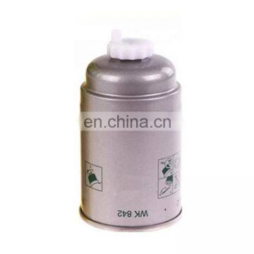 Excavator Diesel Engine Fittings WK842 Fuel filter