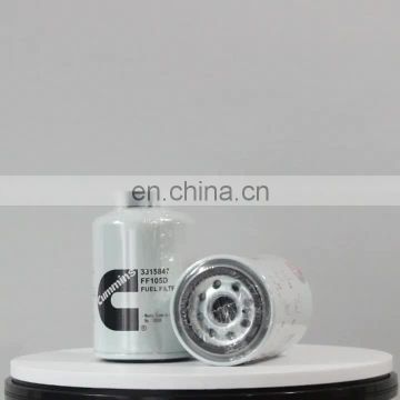 3315847 Fuel filter  for cummins diesel  engine KTA-19-C(525) diesel engine spare Parts  manufacture factory in china order