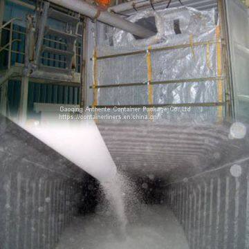 PET use dry bulk container liner