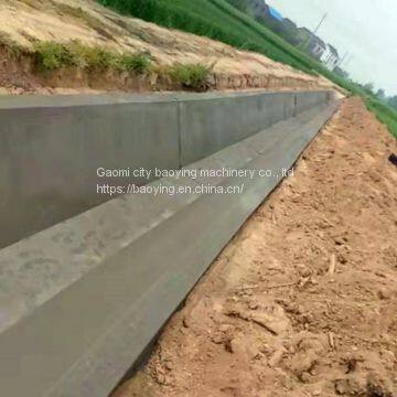 Baoying U-shaped Canal Slipform Machine Rectangular Canal Pouring Forming Machine Rectangular Canal Self-propelled Slipform Machine photo-2