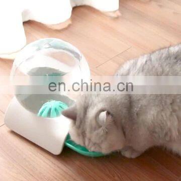 2.8L Large Capacity Automatic Pets Feeder Anti-splash Bevel Water Bowl Cat Bowl Neck Protection