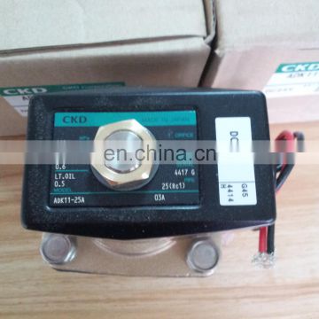 Safety Electric CKD Solenoid Valve Japan Pneumatic Solenoid Valves ADK11-15A-B2HB-DC24V