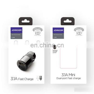 JOYROOM 24w Fast Car Charger Double Usb Car Charger photo-2