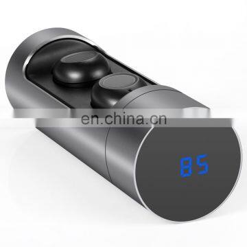 mini noise cancelling bluetooth wireless in ear touch  earphone earbuds headphone headset with breathing LED