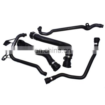 Free Shipping! For BMW E46 Upper & Lower Thermostat Expansion Tank Water Radiator Hose Kit 5PCS