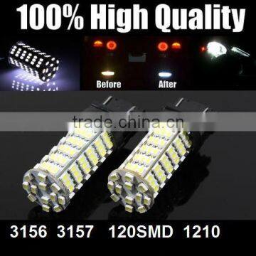 3156 3157 120smd car flashing led brake light