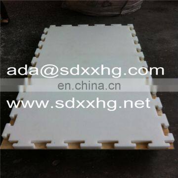 4x8 Plastic Ice Skating Sheet Rollers Synthetic Outdoor Use Synthetic Ice Rink UHMW PE Rink Floor UHMW PE Sheet
