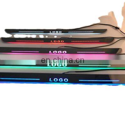 Led Door Sill Plate Strip for nissan altima dynamic sequential style Welcome Light Pathway Accessories