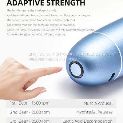 Electric Massage Muscle Vibration Massage Gun Fitness Muscle Relaxation Massage Portable Home Mini Fascia Gun photo-2