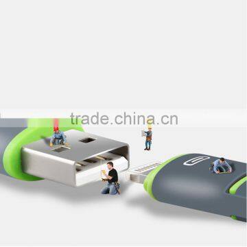 MOFi 2015 Hottest 1 Meter 2 in 1 Data Cable for Android and IPhone photo-2