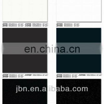 Foshan JBN Ceramics Polished Super White and Black 600x600 Tiles for Bathroom Walls Super Black Tiles photo-5