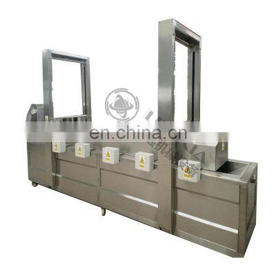 automatic potato crisp chips frying production line snack potato chip making machine with best price