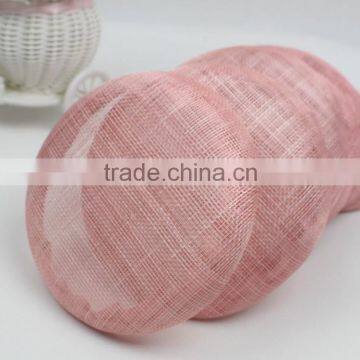 20cm Wedding Hair Accessories Sinamay Hat Base Pink photo-2