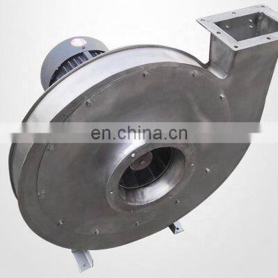 Model  9-19 Stainless Steel  High Temperature High Pressure  Centrifugal Blower Fan  for Grain Transport