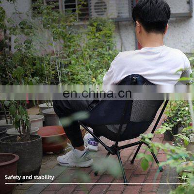 Design Beach 2022 Portable Custom Baby Outdoor Moon Ultralight Kids Portable Foldable Camping Chai photo-3