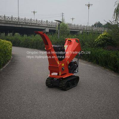 Hot Sale 15HP Crawler Wood Shredder Machine ,tracked Wood Chipper photo-3